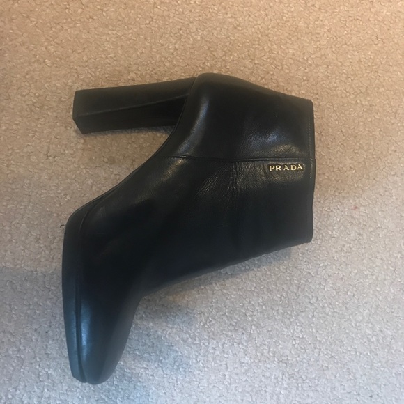 Prada Square Toe Boot - Picture 1 of 3